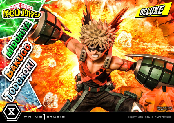 Prime 1 Studio Ultimate Premium Masterline My Hero Academia Midoriya, Bakugo & Todoroki Deluxe Version | 4582535945804