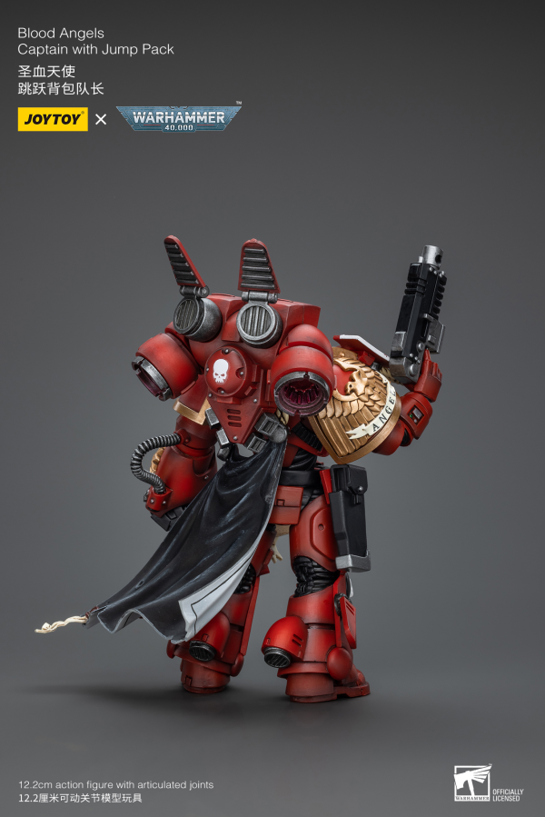 Joy Toy Blood Angels Captain With Jump Pack | 6973130374997