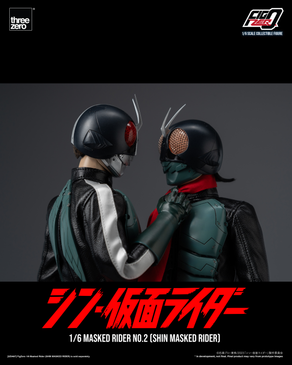 Three Zero FigZero 1/6 Masked Rider No.2 (SHIN MASKED RIDER) | 4895250807969