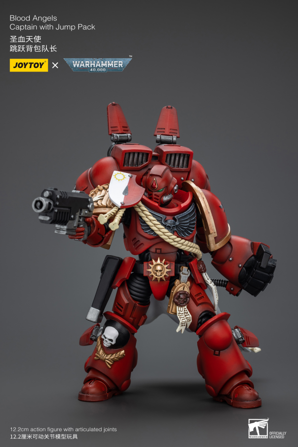 Joy Toy Blood Angels Captain With Jump Pack | 6973130374997