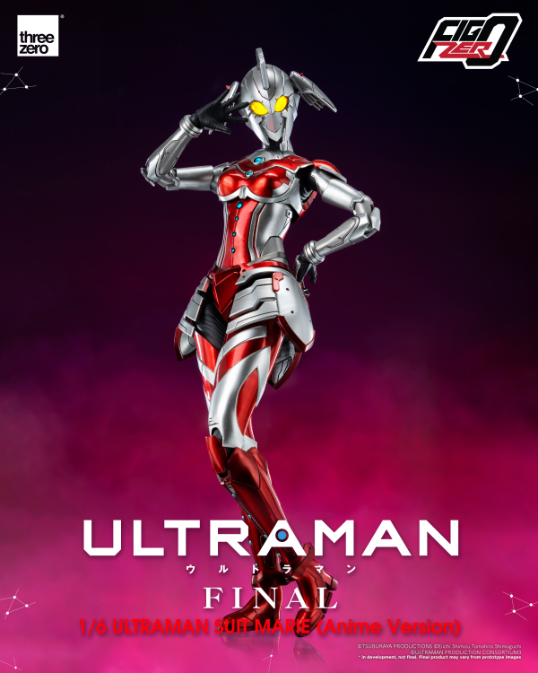 Three Zero FigZero 1/6 ULTRAMAN SUIT MARIE (Anime Version) | 4895250806979