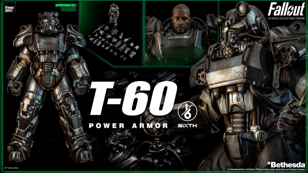 threezero Fallout 1/6 T-60 Power Armor | 4895250813335