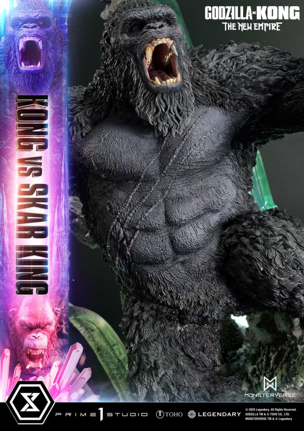 Prime 1 Studio Ultimate Diorama Masterline Godzilla x Kong: The New Empire (Film) Kong vs Skar King Bonus Version | 4582647121707