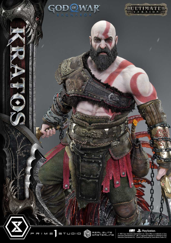Prime 1 Studio Real Elite Masterline God of War: Ragnarok Kratos Ultimate Version | 4582647120793