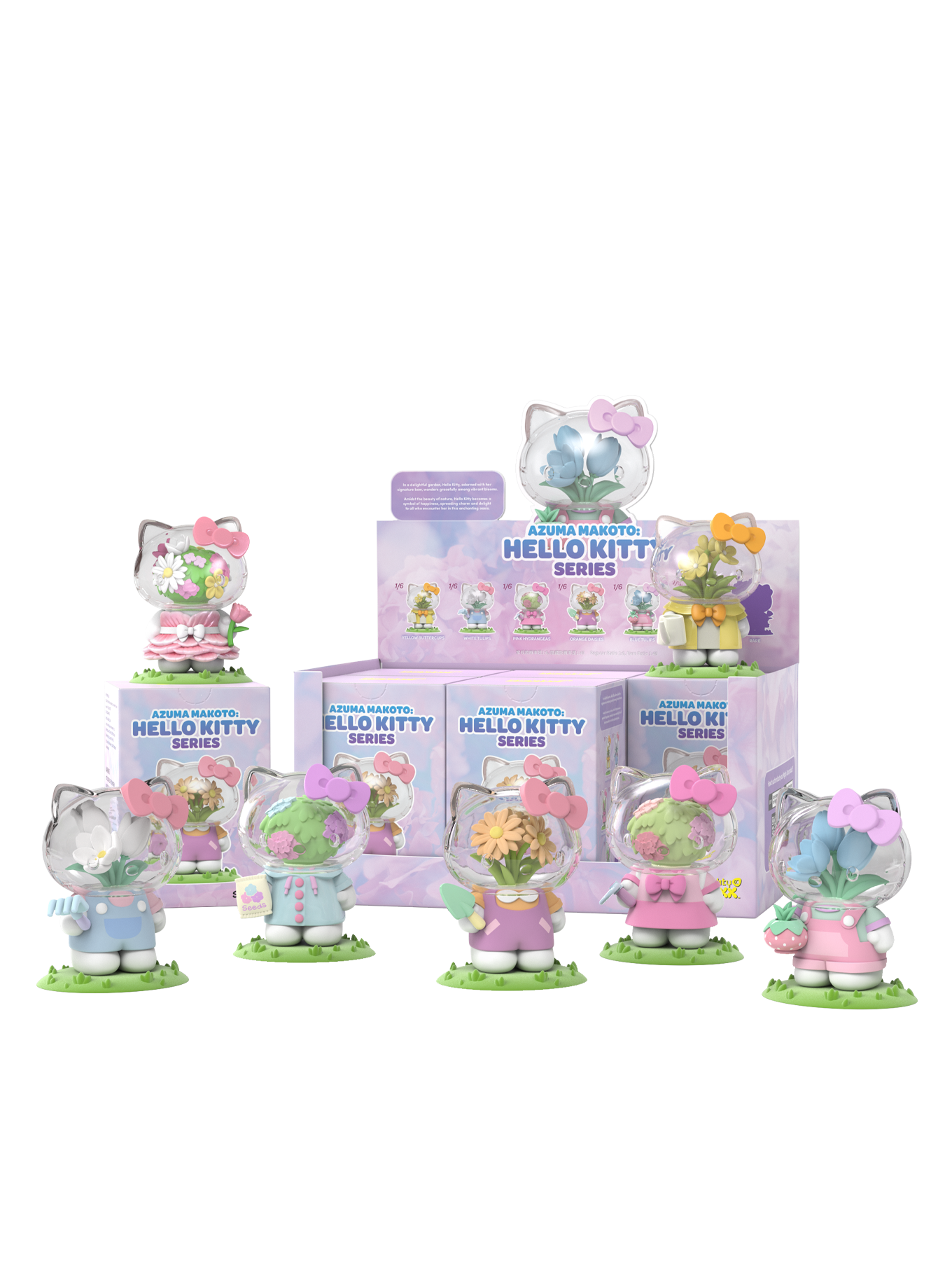 Azuma Makoto: Sanrio Hello Kitty Series (6pc per box) | 0658215289309