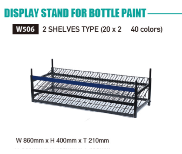 Mr Hobby New Stand For Mr. Color 40 Colors (MODULE; NOT FULL RACK) | 4973028935158