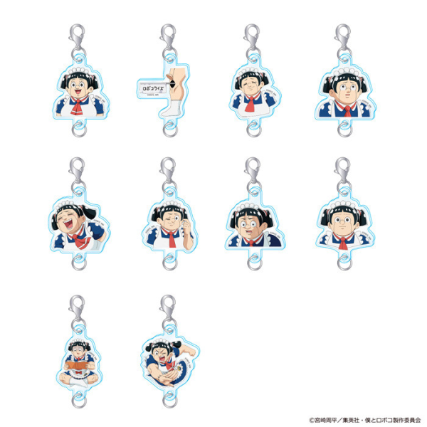 GoodSmile Company Me & Roboco Collectible Connecting Acrylic Keychains | 4580588021766