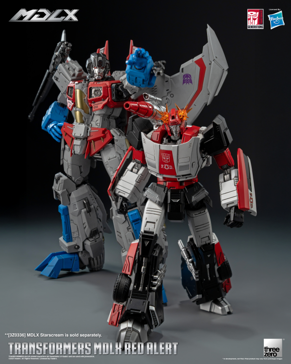 threezero Transformers - MDLX Red Alert | 4895250817388