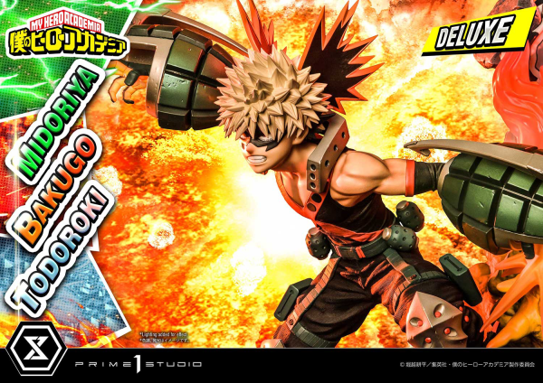 Prime 1 Studio Ultimate Premium Masterline My Hero Academia Midoriya, Bakugo & Todoroki Deluxe Version | 4582535945804