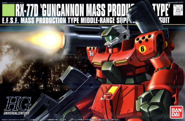 1/144 HGUC GUNCANNON MASS PRODUCTION TYPE | 4573102591579