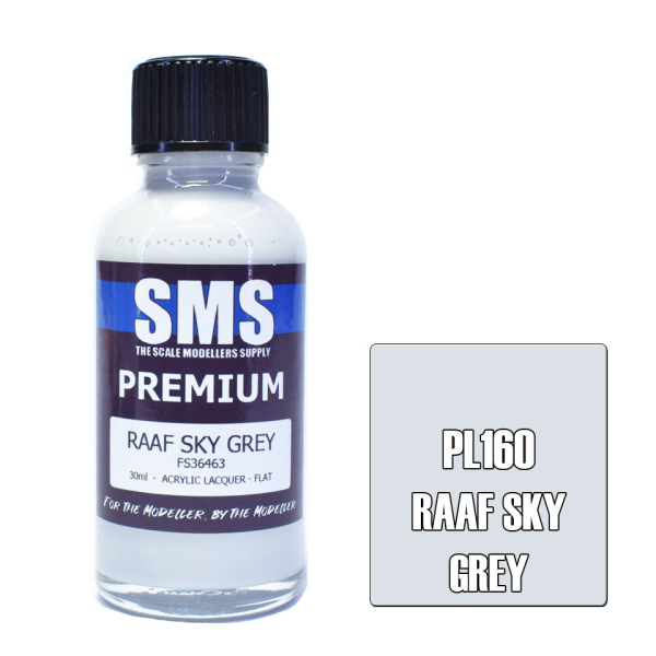 The Scale Modellers Supply (SMS) Premium RAAF SKY GREY FS36463 30ml | 787099995003