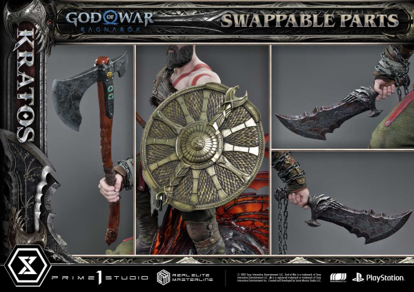 Prime 1 Studio Real Elite Masterline God of War: Ragnarok Kratos Regular Version | 4582647120786