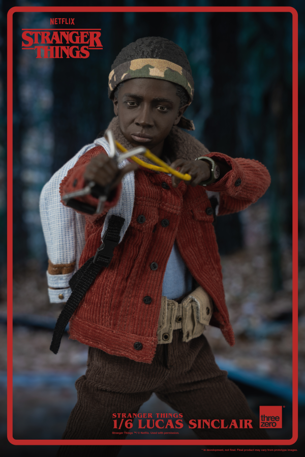 STRANGER THINGS LUCAS SINCLAIR 1/6 SCALE FIG | 4897056205130
