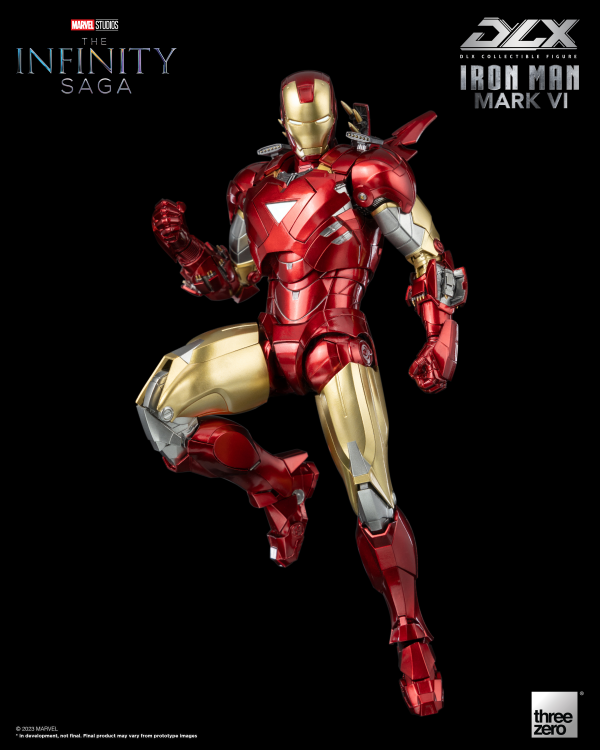 Three Zero Marvel Studios: The Infinity Saga: DLX Iron Man Mark 6 | 4895250809550
