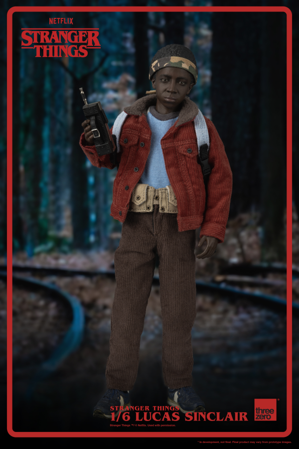 STRANGER THINGS LUCAS SINCLAIR 1/6 SCALE FIG | 4897056205130