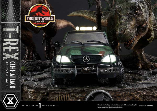Prime 1 Studio Legacy Museum Collection The Lost World: Jurassic Park (Film) T-Rex Cliff Attack 1/15 scale | 4582647121004