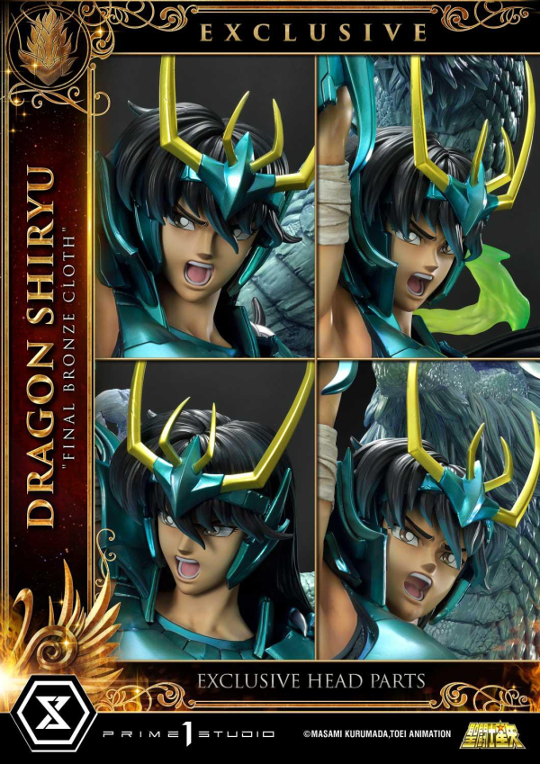 Prime 1 Studio Premium Masterline Saint Seiya Dragon Shiryu Final Bronze Cloth EX Version | 4582535948898