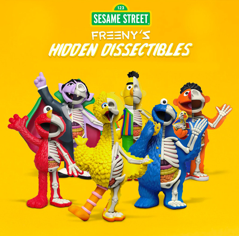 Mighty Jaxx Freeny's Hidden Dissectable - Sesame Street