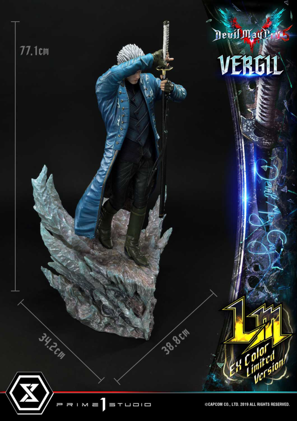 Prime 1 Studio Ultimate Premium Masterline Devil May Cry 5 Vergil EX Color Limited Version | 4580708040769