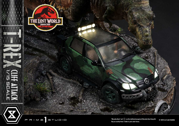 Prime 1 Studio Legacy Museum Collection The Lost World: Jurassic Park (Film) T-Rex Cliff Attack 1/15 scale | 4582647121004