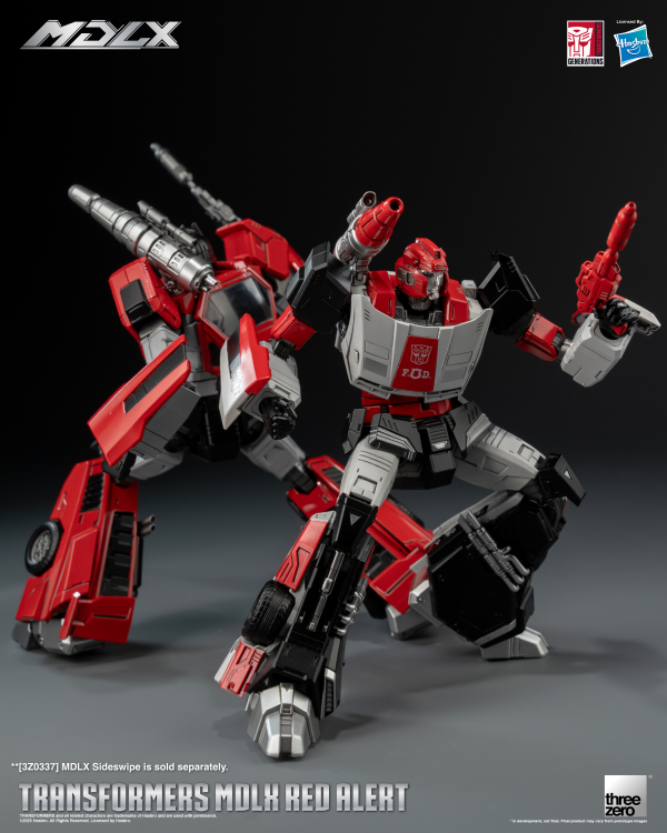 threezero Transformers - MDLX Red Alert | 4895250817388