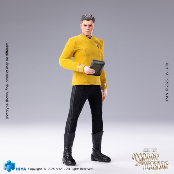 HIYA TOYS Exquisite Super Series 1/12 Scale 6 Inch STAR TREK Strange New Worlds Pike Action Figure(6957534203985)(6957534203985)