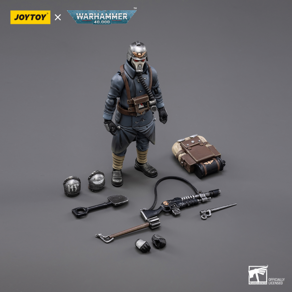 JOYTOY Astra Militarum Death Korps of Krieg Veteran Squad Guardsman | 6973130372665