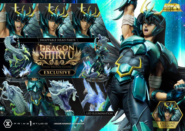 Prime 1 Studio Premium Masterline Saint Seiya Dragon Shiryu Final Bronze Cloth EX Version | 4582535948898