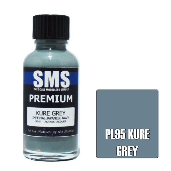 The Scale Modellers Supply (SMS) Premium KURE GREY (IJN) 30ml | 707959822522