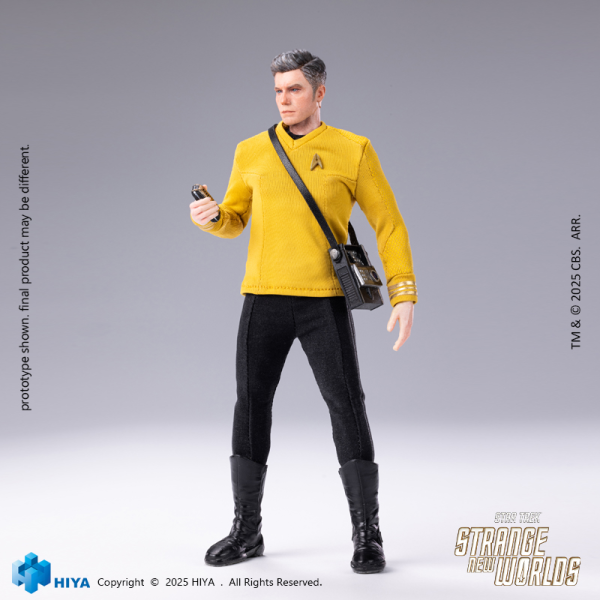 HIYA TOYS Exquisite Super Series 1/12 Scale 6 Inch STAR TREK Strange New Worlds Pike Action Figure(6957534203985)(6957534203985)
