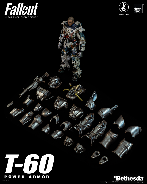 threezero Fallout 1/6 T-60 Power Armor | 4895250813335