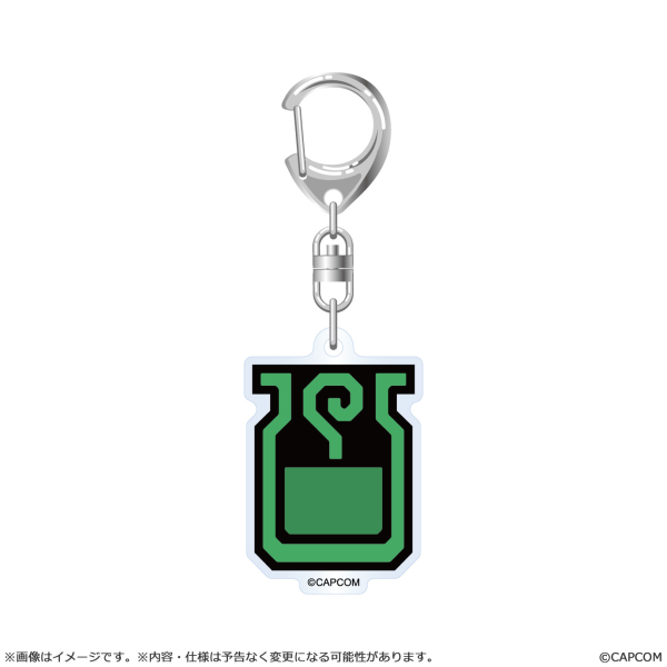 CAPCOM Monster Hunter Wilds Item icon Acrylic Keychain | 4976219135498