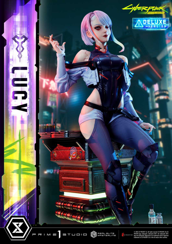 Prime 1 Studio Real Elite Masterline Cyberpunk: Edgerunners Lucy Deluxe Bonus Version(4582647121523)(4582647121523)