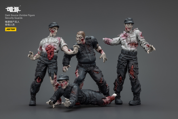 JOYTOY Dark Source Zombie Figure Security Guards | 6927054401543