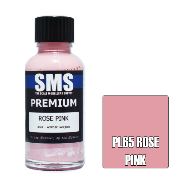 The Scale Modellers Supply (SMS) Premium ROSE PINK 30ml(707959822065)(707959822065)