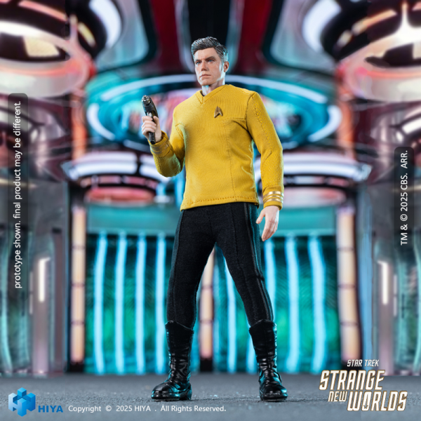 HIYA TOYS Exquisite Super Series 1/12 Scale 6 Inch STAR TREK Strange New Worlds Pike Action Figure(6957534203985)(6957534203985)