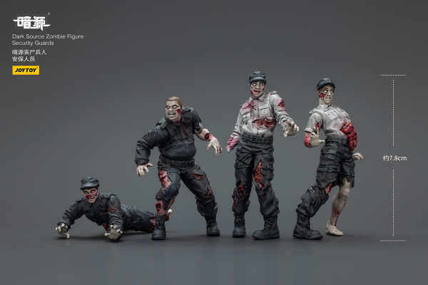 JOYTOY Dark Source Zombie Figure Security Guards | 6927054401543