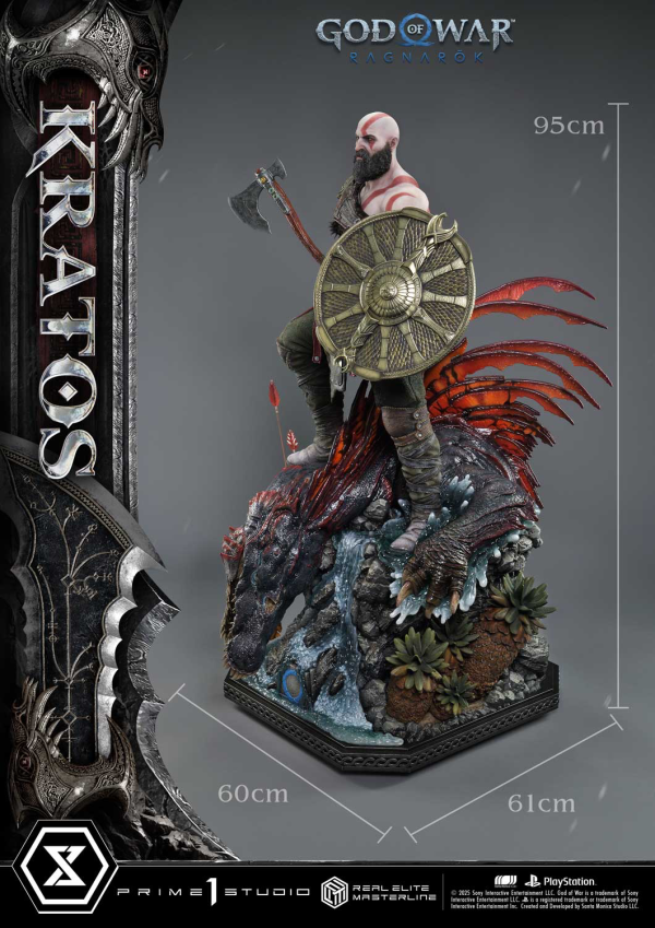 Prime 1 Studio Real Elite Masterline God of War: Ragnarok Kratos Regular Version | 4582647120786