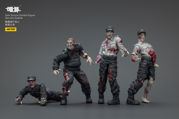 JOYTOY Dark Source Zombie Figure Security Guards | 6927054401543