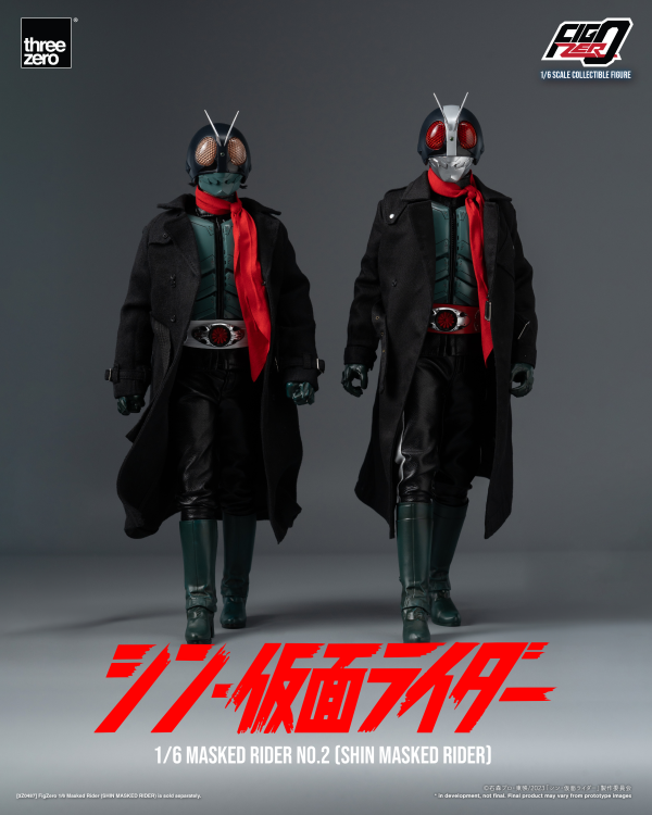 Three Zero FigZero 1/6 Masked Rider No.2 (SHIN MASKED RIDER) | 4895250807969