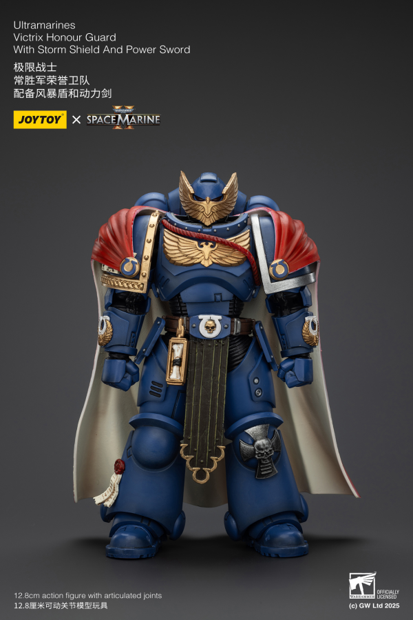 JOYTOY Ultramarines Victrix Honour Guard with Storm Shield And Power Sword | 6927054401345
