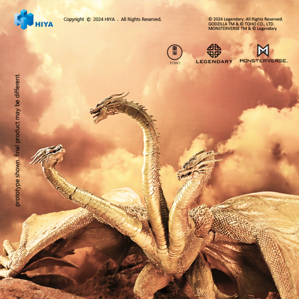 HIYA Toys Exquisite Basic Series Godzilla: King of the Monsters King Ghidorah Gravity Beam Ver. | 6957534202711