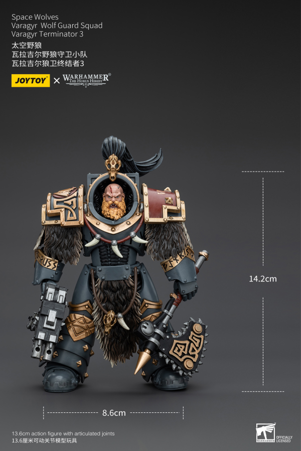 Joy Toy Space Wolves Varagyr Wolf Guard Squad Varagyr Terminator 3 | 6973130375833