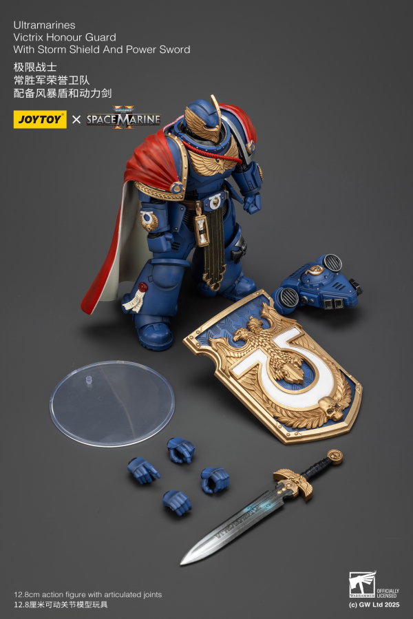 JOYTOY Ultramarines Victrix Honour Guard with Storm Shield And Power Sword | 6927054401345