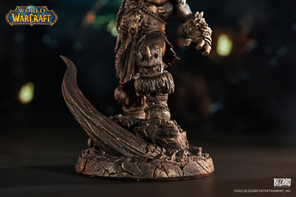 HEX Collectibles Blizzard World of Warcraft® Grommash Hellscream 1/10 Scale Bronze-Colored Edition Statue | 6972099322636