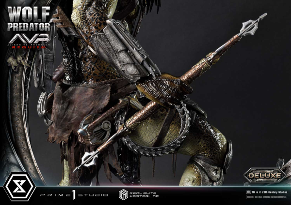 Prime 1 Studio Real Elite Masterline Aliens vs. Predator: Requiem Wolf Predator DX Bonus Version | 4582647121646