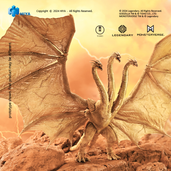 HIYA Toys Exquisite Basic Series Godzilla: King of the Monsters King Ghidorah Gravity Beam Ver. | 6957534202711