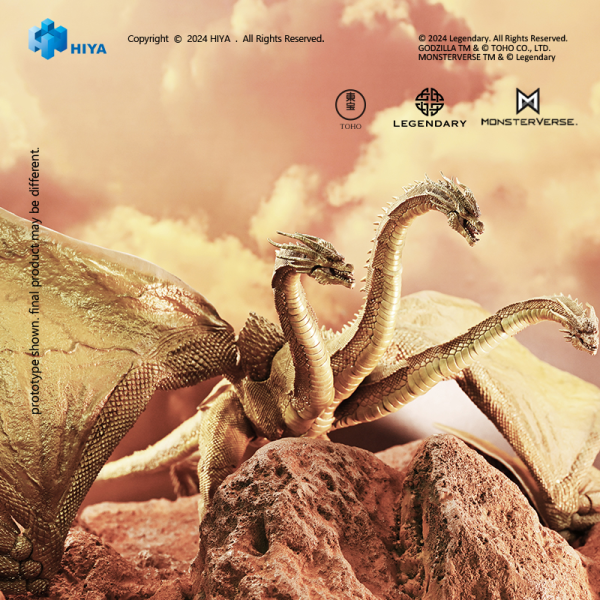 HIYA Toys Exquisite Basic Series Godzilla: King of the Monsters King Ghidorah Gravity Beam Ver. | 6957534202711
