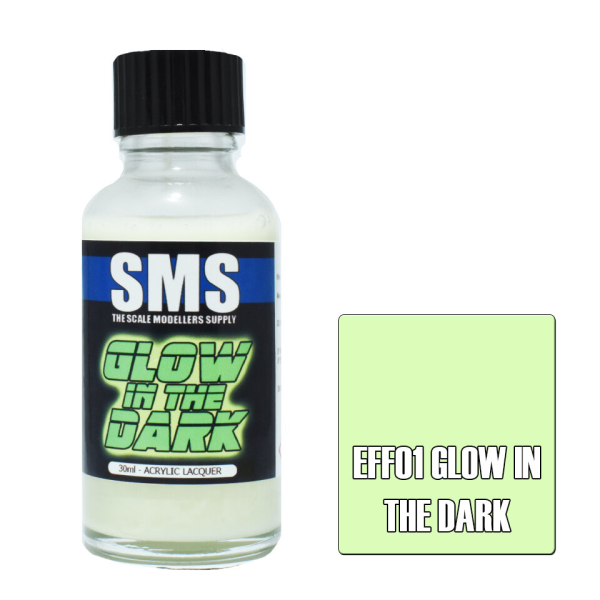 The Scale Modellers Supply (SMS) Effects GLOW IN THE DARK 30ml | 707959821556