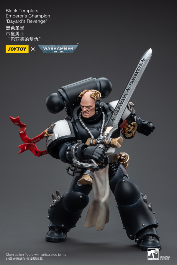 Joy Toy Black Templars Emperor's Champion Bayard's Revenge | 6973130376557